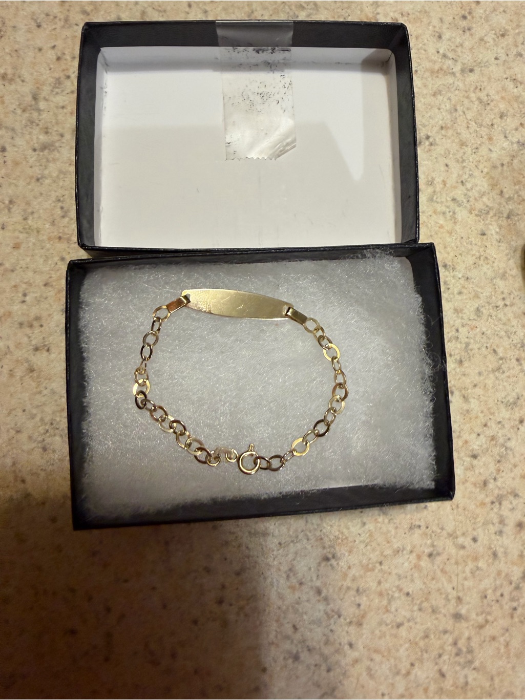 Kids Gold Id Bracelet  Personalized Classic Jewelry